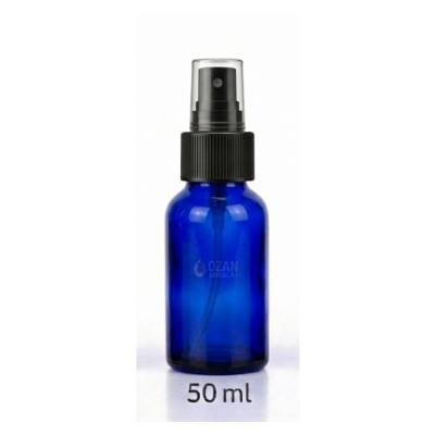 50 ml Mavi Cam �i�e Siyah Parmak Sprey