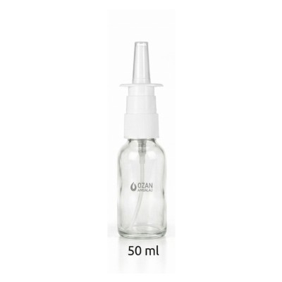 50 ml �effaf Cam �i�e Beyaz Nasal Sprey - Burun Sprey