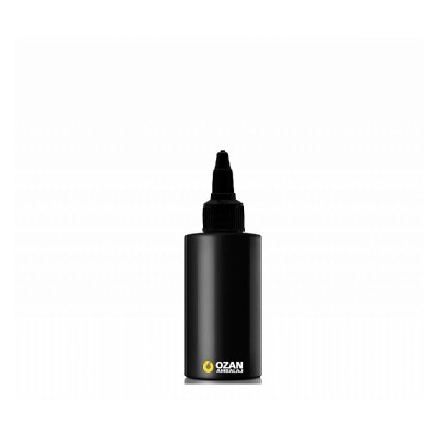 50 ml Siyah Polietilen �i�e Siyah Asans�r Kapakl� Silindir HDPE �i�e