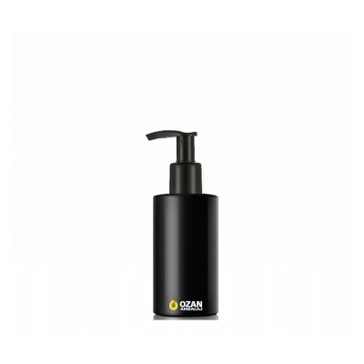 50 ml Siyah Polietilen �i�e Siyah Pompal� Silindir HDPE �i�e