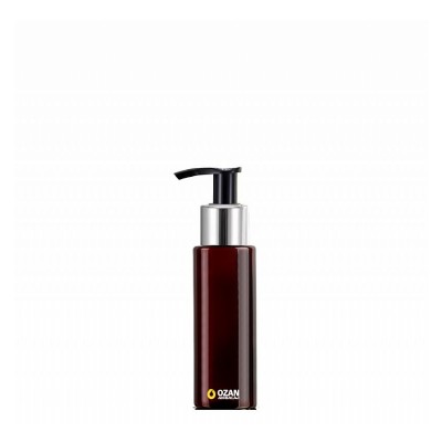 50 ml Toptan Amber Silindir Pet �i�e G�m�� Siyah Losyon S�v� Sabun Pompas�