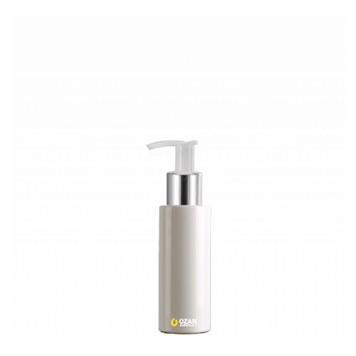 50 ml Toptan Beyaz Silindir Pet �i�e G�m�� Beyaz Losyon S�v� Sabun Pompas�