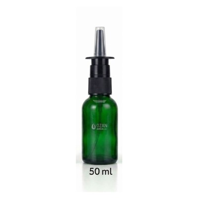 50 ml Ye�il Cam �i�e Siyah Burun Sprey - Nasal Sprey