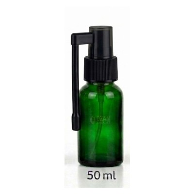 50 ml Ye�il Cam �i�e Siyah Oral Sprey - A��z Sprey