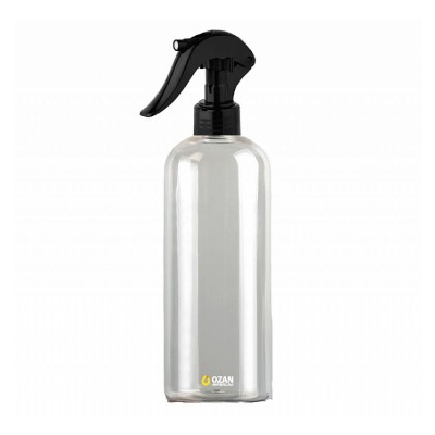 500 ml �effaf Pet �i�e Siyah Trigger Spreyli Toptan