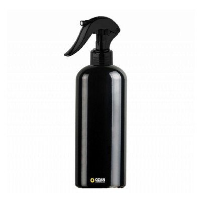 500 ml Siyah Pet Konik �i�e Siyah Trigger Spreyli Toptan