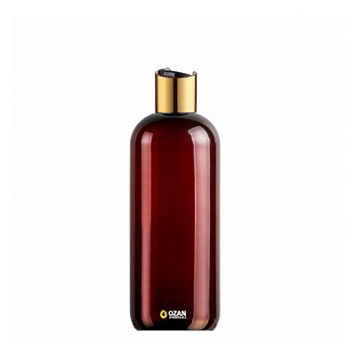 500 ml Toptan Amber Pet �i�e Gold Siyah Disctop