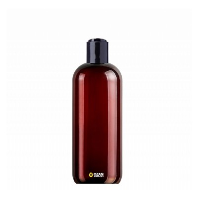 500 ml Toptan Amber Pet �i�e Siyah Disctop