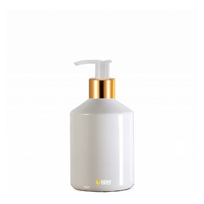 500 ml Toptan Beyaz Konik Pet �i�e Gold Beyaz Losyon S�v� Sabun Pompas�