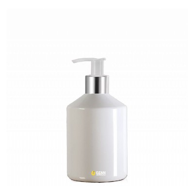 500 ml Toptan Beyaz Konik Pet �i�e G�m�� Beyaz Losyon S�v� Sabun Pompas�