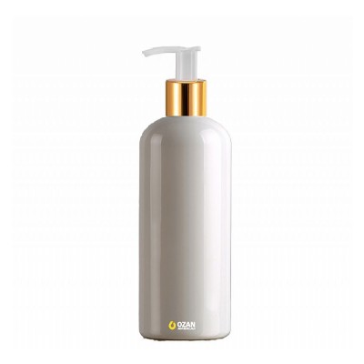 500 ml Toptan Beyaz Pet �i�e Gold Beyaz Losyon S�v� Sabun Pompas�