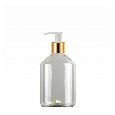 500 ml Toptan �effaf Konik Pet �i�e Gold Beyaz Losyon S�v� Sabun Pompas�