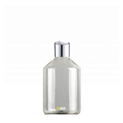 500 ml Toptan �effaf Konik Pet �i�e G�m�� Beyaz Disctop