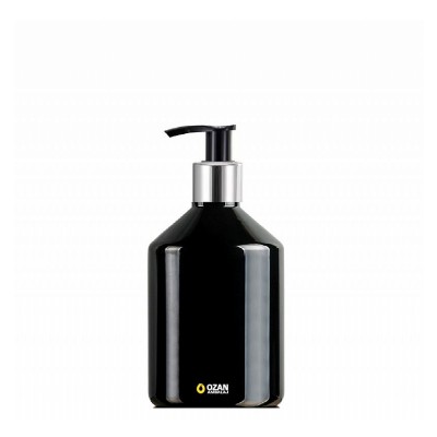 500 ml Toptan Siyah Konik Pet �i�e G�m�� Siyah Losyon S�v� Sabun Pompas�