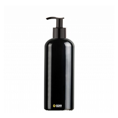 500 ml Toptan Siyah Pet �i�e Siyah Losyon S�v� Sabun Pompas�