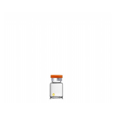 6 ml �effaf Cam Flekon Vial Si�e Turuncu Flipoff Kapak