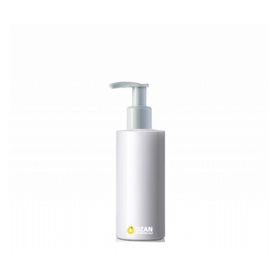 60 ml Beyaz Polietilen �i�e Beyaz Pompal� Silindir HDPE �i�e