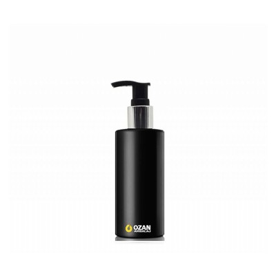 60 ml Siyah Polietilen �i�e G�m�� Siyah Pompal� Silindir HDPE �i�e