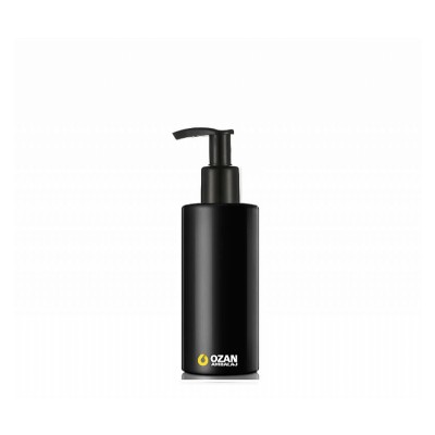 60 ml Siyah Polietilen �i�e Siyah Pompal� Silindir HDPE �i�e
