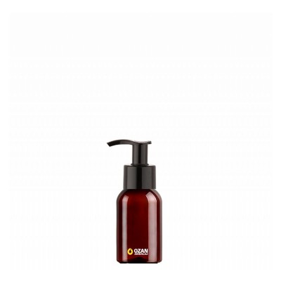 60 ml Toptan Amber Pet �i�e Siyah Losyon S�v� Sabun Pompas�