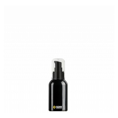60 ml Toptan Siyah Boston Pet �i�e Siyah Krem Pompas�