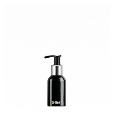 60 ml Toptan Siyah Pet �i�e G�m�� Siyah Losyon S�v� Sabun Pompas�