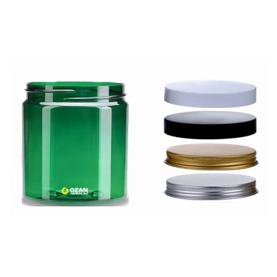 PX 70250 250 ml Ye�il Pet Kavanoz