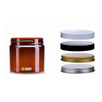 TK 63150 150 ml Amber Pet Kavanoz