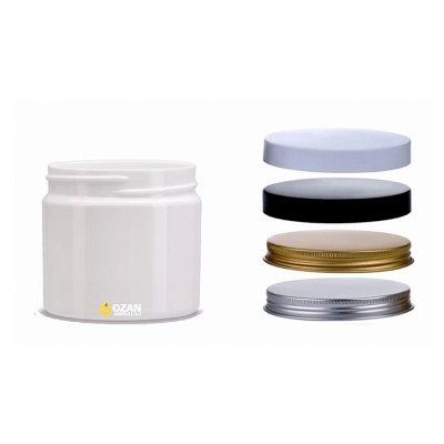 TK 63150 150 ml Beyaz Pet Kavanoz