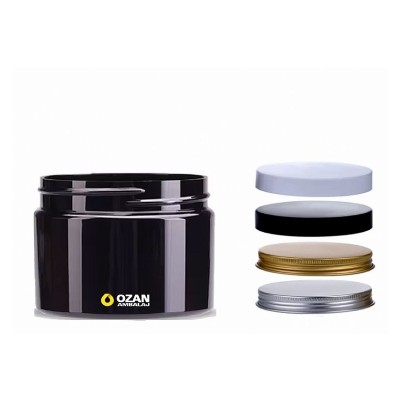 TK 89250 250 ml Siyah Pet Kavanoz
