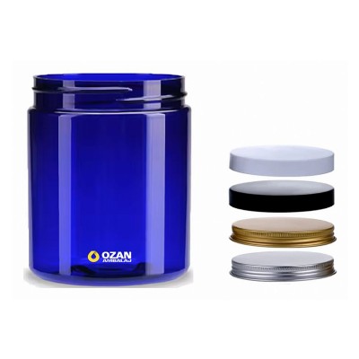 TK 89500 500 ml Mavi Pet Kavanoz