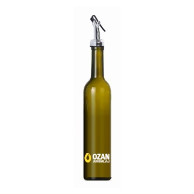 Toptan 750 ml Ye�il Zeytin Ya�� �i�esi G�m�� Ya� T�pas�