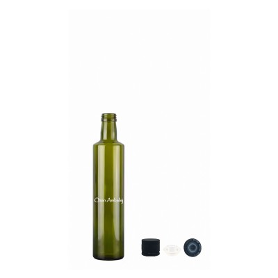 Toptan Zeytin Ya�� �i�esi 100 ml Ye�il Dorika Kilitli Kapak