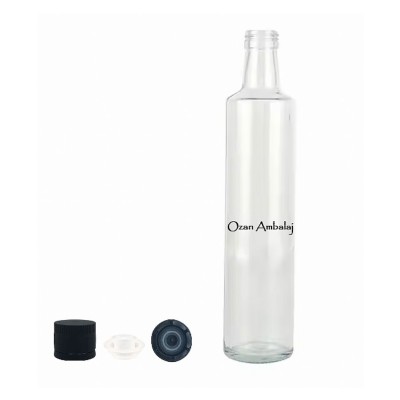 Toptan Zeytin Ya�� �i�esi 750 ml �effaf Dorika Kilitli Kapak